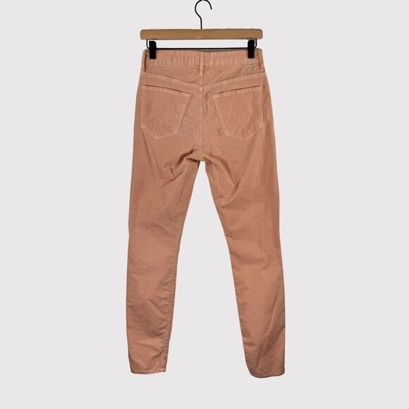 Mother Women Jeans Orange High Waisted Looker Lipstick And Other Stories Size 27 - Picture 2 of 11